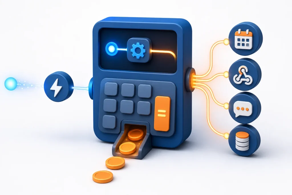 How can you estimate n8n’s monthly cost from your expected workflow volume and usage?