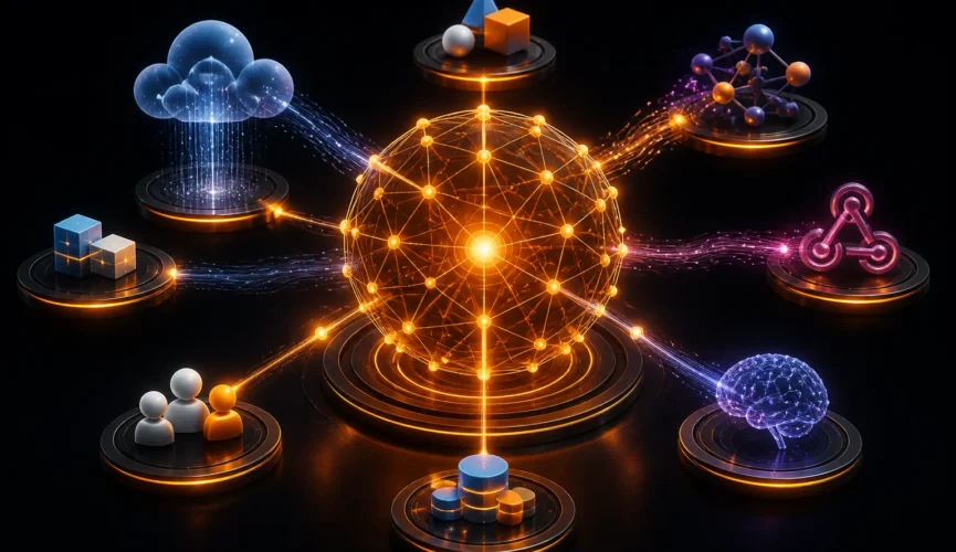 What is n8n, and how does it connect apps and AI models in an automation workflow?