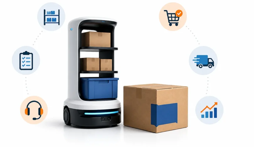 What tasks can ecommerce automation tools handle in a Shopify store?