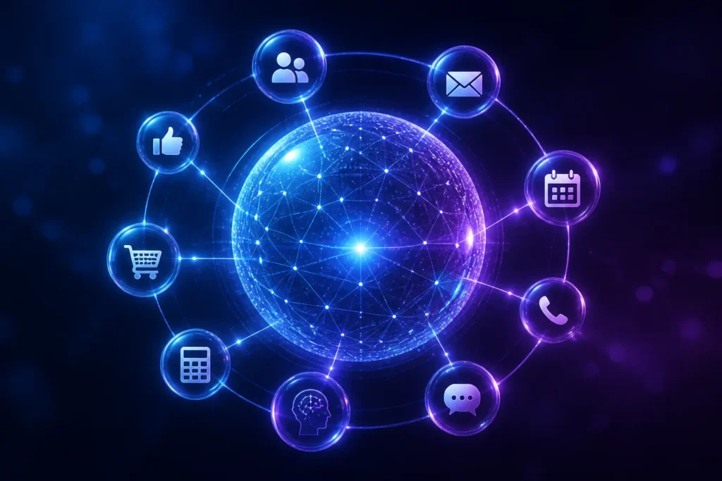 Which CRM platform, integrations, and automation features were used?